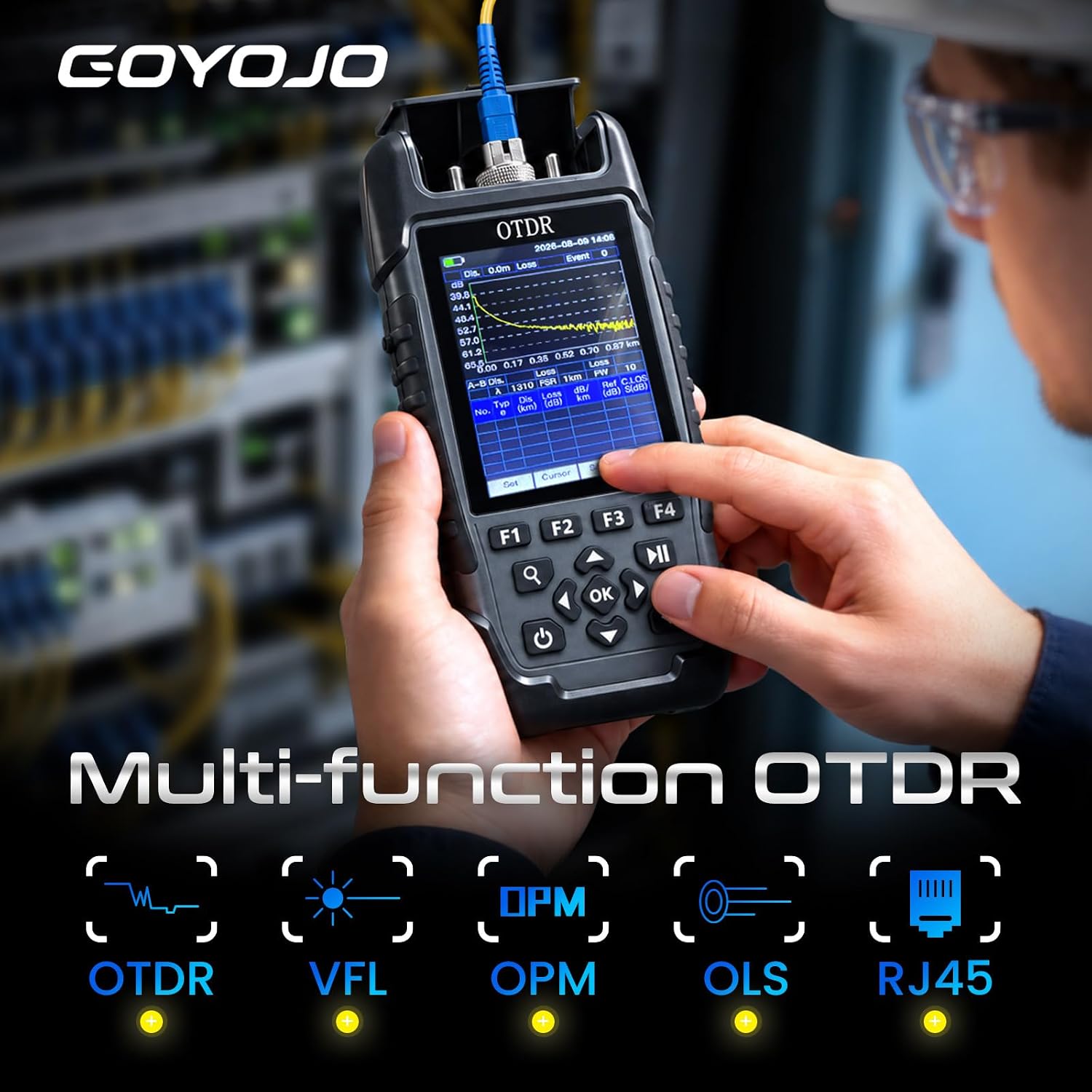 Optical Time Domain Reflectometer Otdr 1310 1550Nm - Оптический рефлектометр OTDR 1310/1550 нм, 5