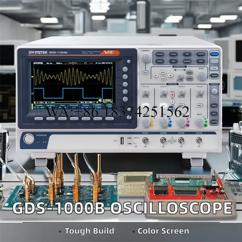 Digital Storage Oscilloscope 4 Channel 100Mhz - Wmwmnu для GDS-1104B 4-канального цифрового осциллографа