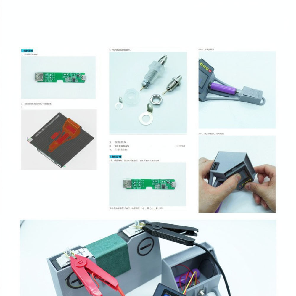 Тестер внутреннего сопротивлен – обзор и цена Battery Internal Resistance Tester Four Wire
