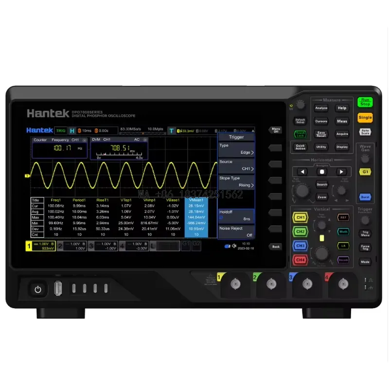 Цифровой осциллограф Wmwmnu дл – обзор и цена Digital Storage Oscilloscope 4 Channel 100Mhz
