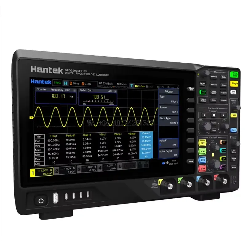 Цифровой осциллограф Wmwmnu дл – обзор и цена Digital Storage Oscilloscope 4 Channel 100Mhz