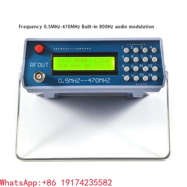 Генератор и измеритель радиоча – обзор и цена Rf Signal Generator 0.5Mhz To 470Mhz