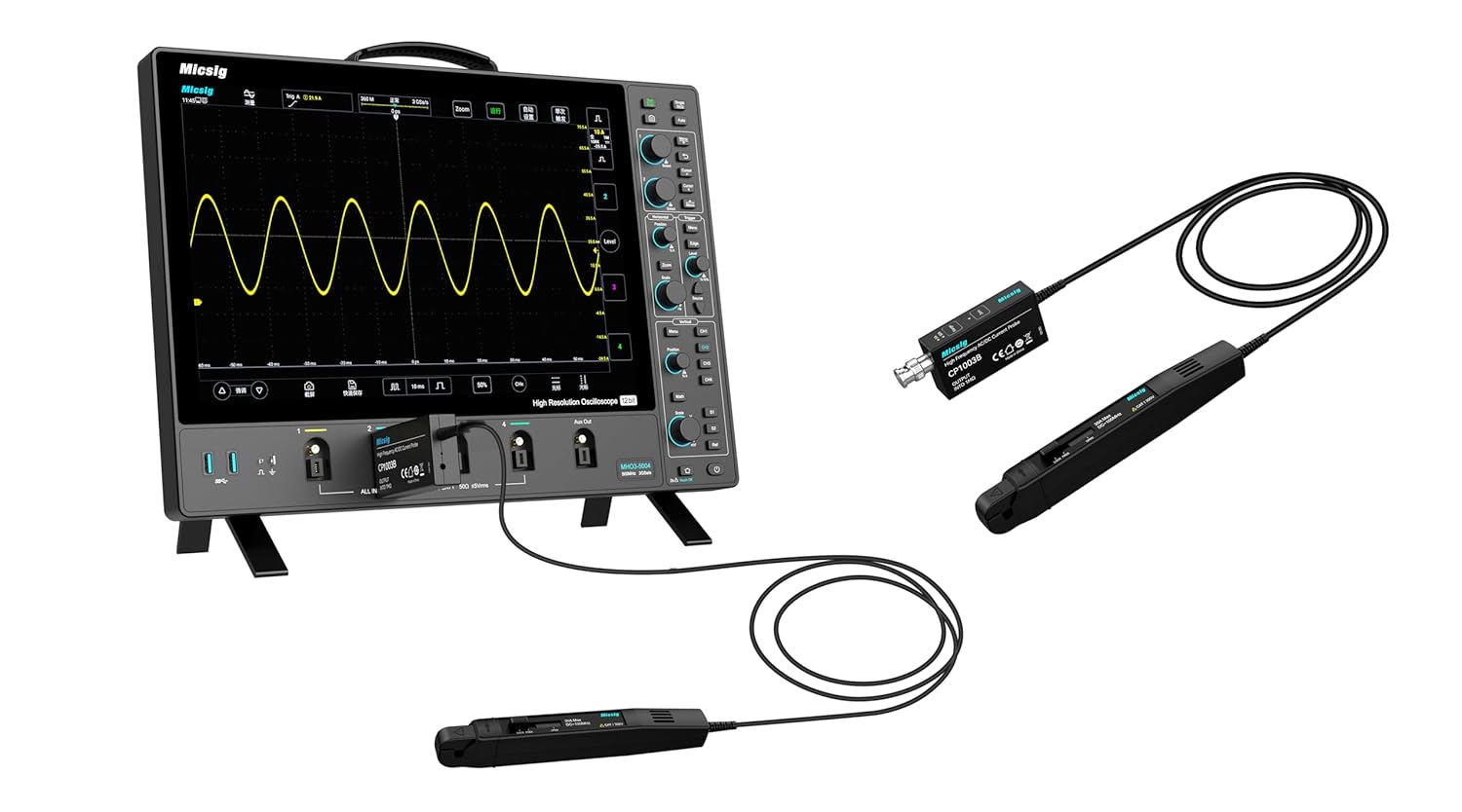 Высокочастотный токовый пробни – обзор и цена Current Probe Ac Dc 50Mhz Oscilloscope