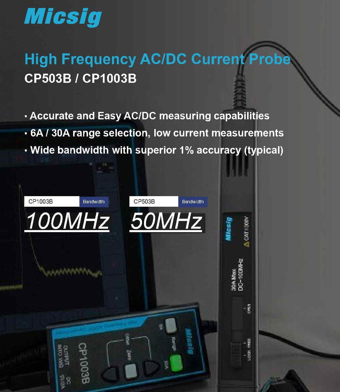 Высокочастотный токовый пробни – обзор и цена Current Probe Ac Dc 50Mhz Oscilloscope
